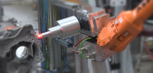 Rotationssensor an Roboter