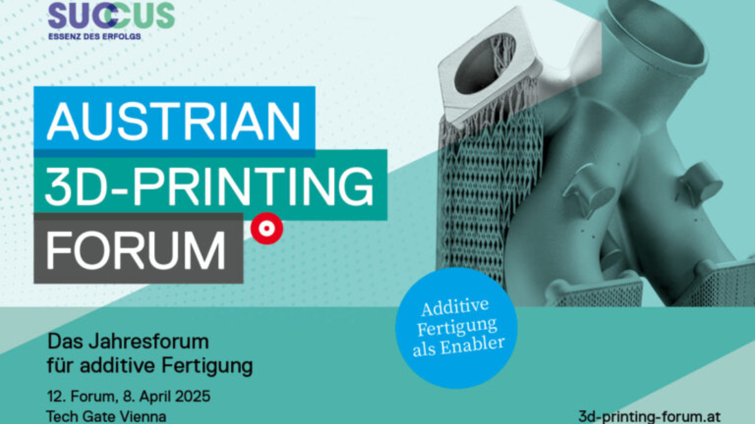 Titelbild für: PROFACTOR beim Austrian 3D-Printing Forum 2025 in Wien