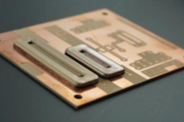 Inkjet-printed conductive traces for printed electronics produced with industrial inkjet printing technology